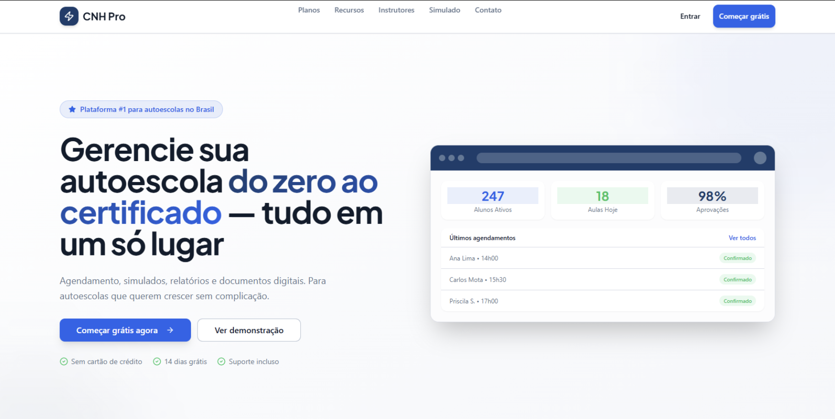 Sistema de Gestão CNH